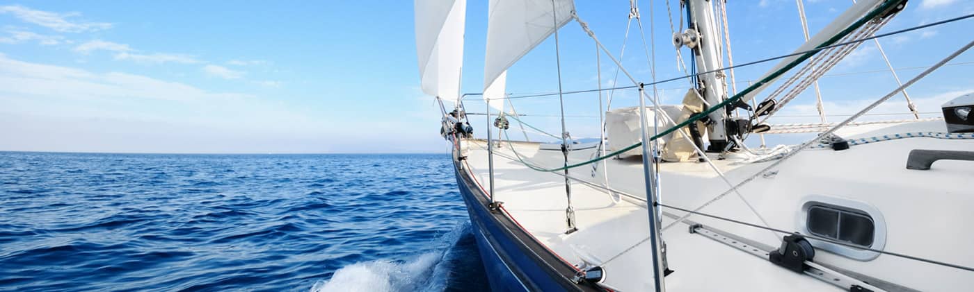 sailboat in the sea