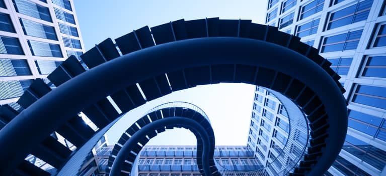 unique stairway modern buildings